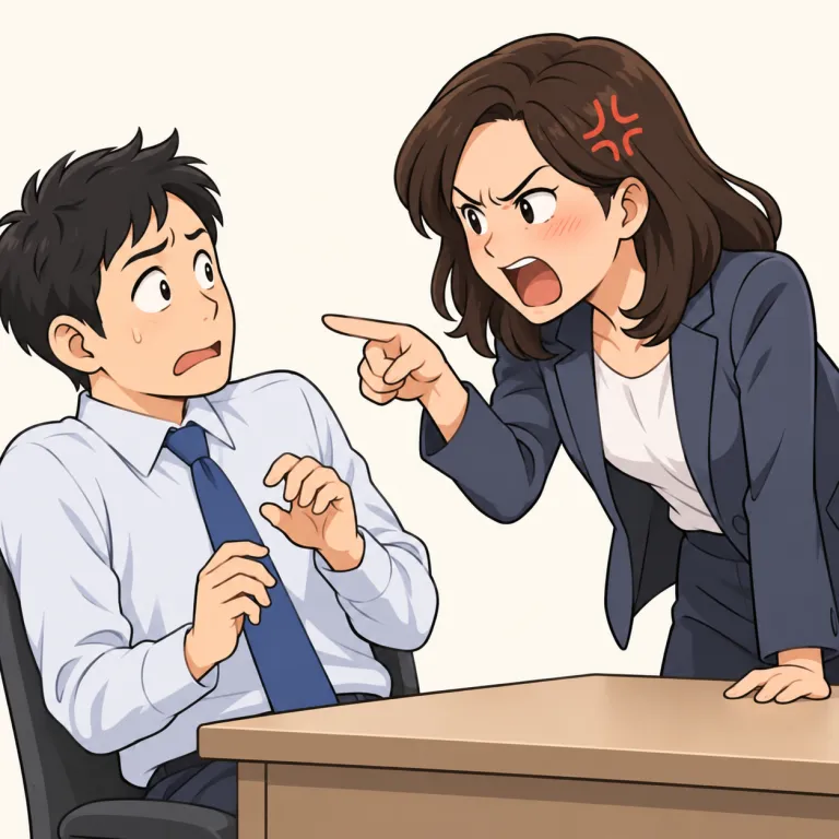 wreak（晴らす、ぶつける・verb）の覚え方イラスト