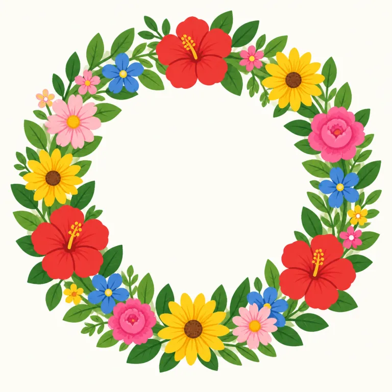 wreath（花輪・名詞）の覚え方イラスト — wreath はまず Christmas wreath で覚えると定着しやすい