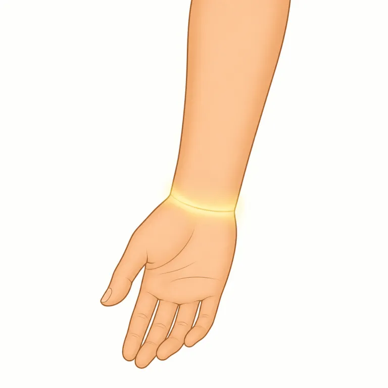 wrist（手首・名詞）の覚え方イラスト — wrist は watch とセットで覚えるのが近道です