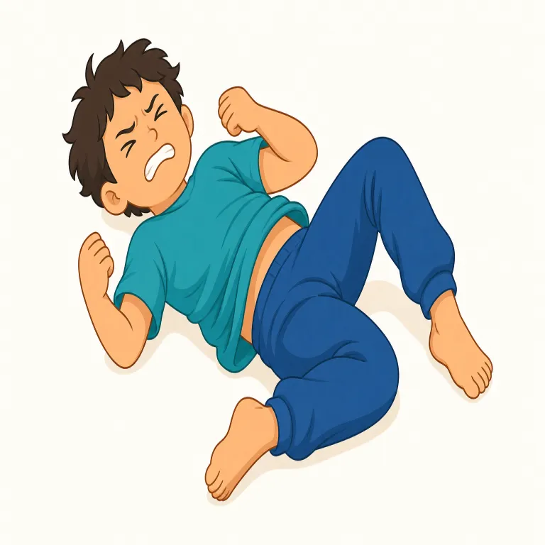 writhe（のたうち回る・動詞）の覚え方イラスト — まず定番の writhe in pain で「痛みでもがく・のたうつ」と覚えると残りやすいです