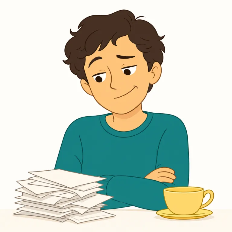 wryly（皮肉っぽく・副詞）の覚え方イラスト — wryly は wry「ひねった、少し皮肉な」に副詞の -ly が付いた語で、言い方やコメントの調子を表します