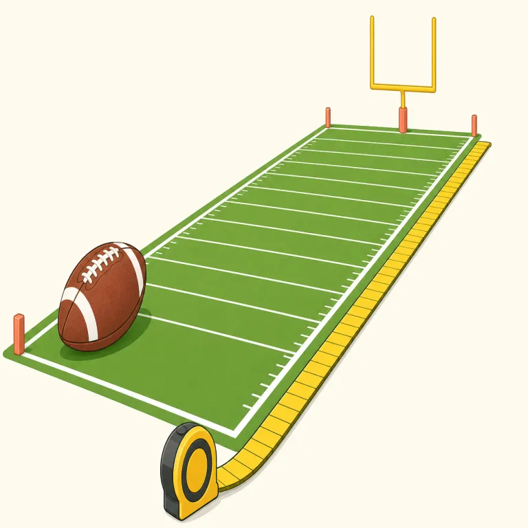 yardage（ヤード数・名詞）の覚え方イラスト — yardage は yard（ヤードという長さの単位）+ -age（総量・まとまり）と見ると覚えやすいです