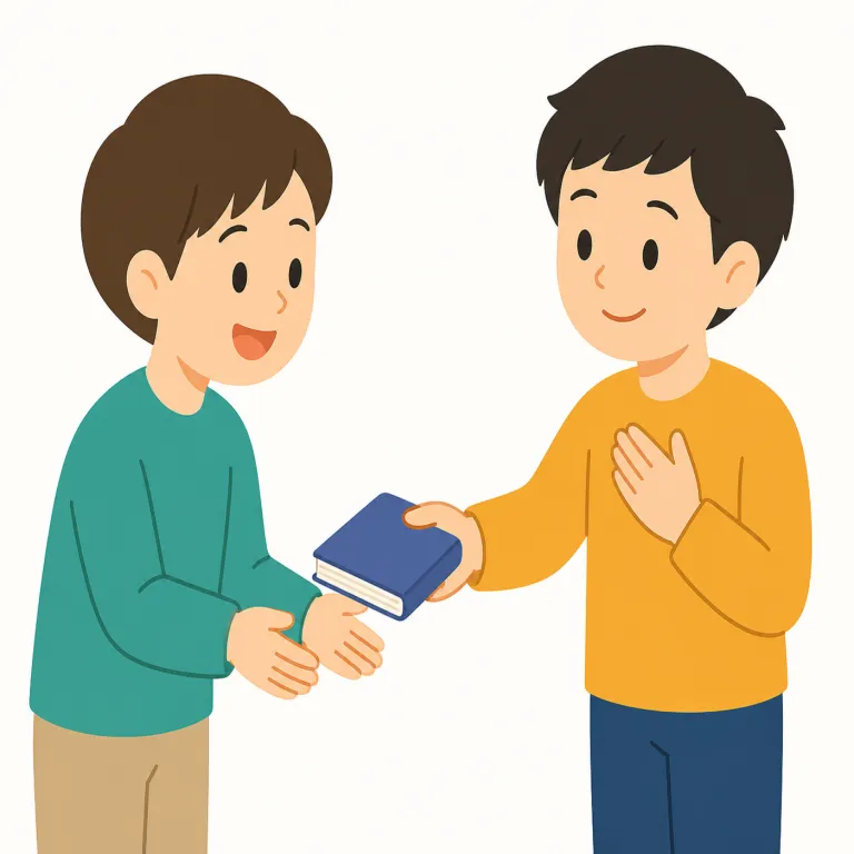 you're welcome（どういたしまして・イディオム）の覚え方イラスト — thank you への定番返答として、まずはセットで丸ごと覚えるのが近道