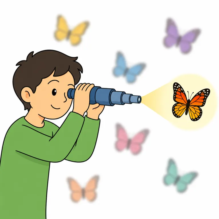 zero in on（焦点を絞る・phrasal_verb）の覚え方イラスト